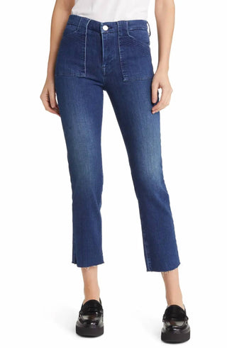 Moldura - Calça Jeans Trapunto Alta Reta