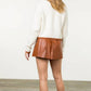 Thml - Pleat Sleek Mini Skirt