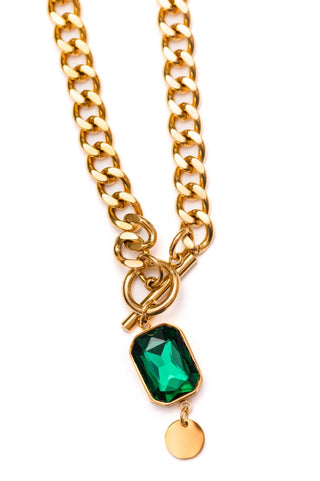123 Amore - Conjunto de joias Green Light para mulheres