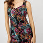Frank Lyman - Floral Bodycon Knee-length Dress