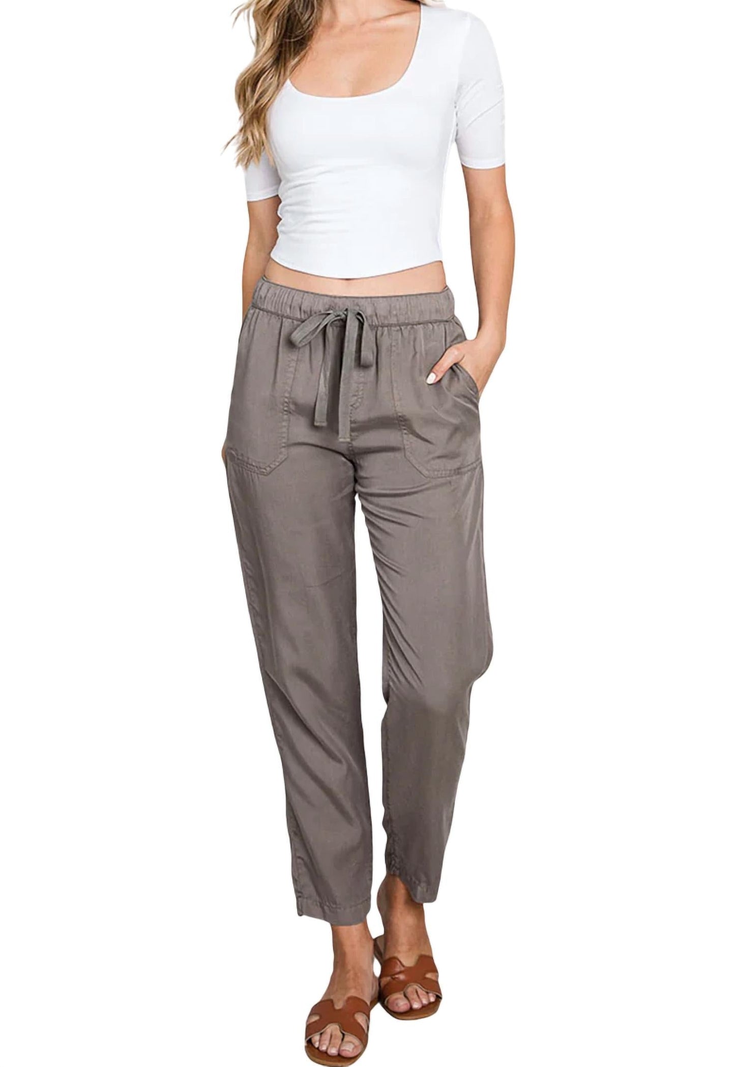 Be Cool - Tencel Drawstring Pocket Pant