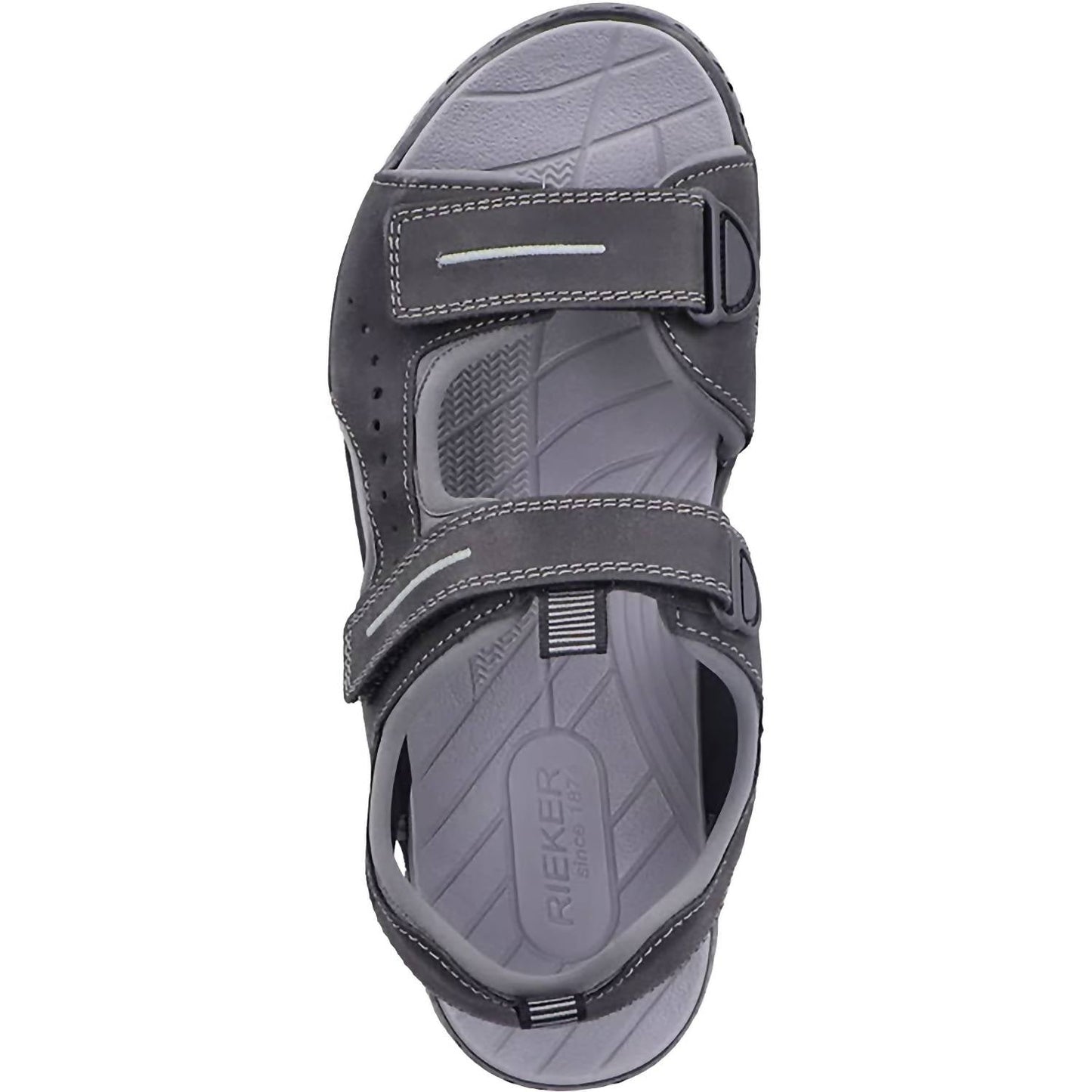 Rieker - Men's Clemens 61 Synthetic Leather Sandal