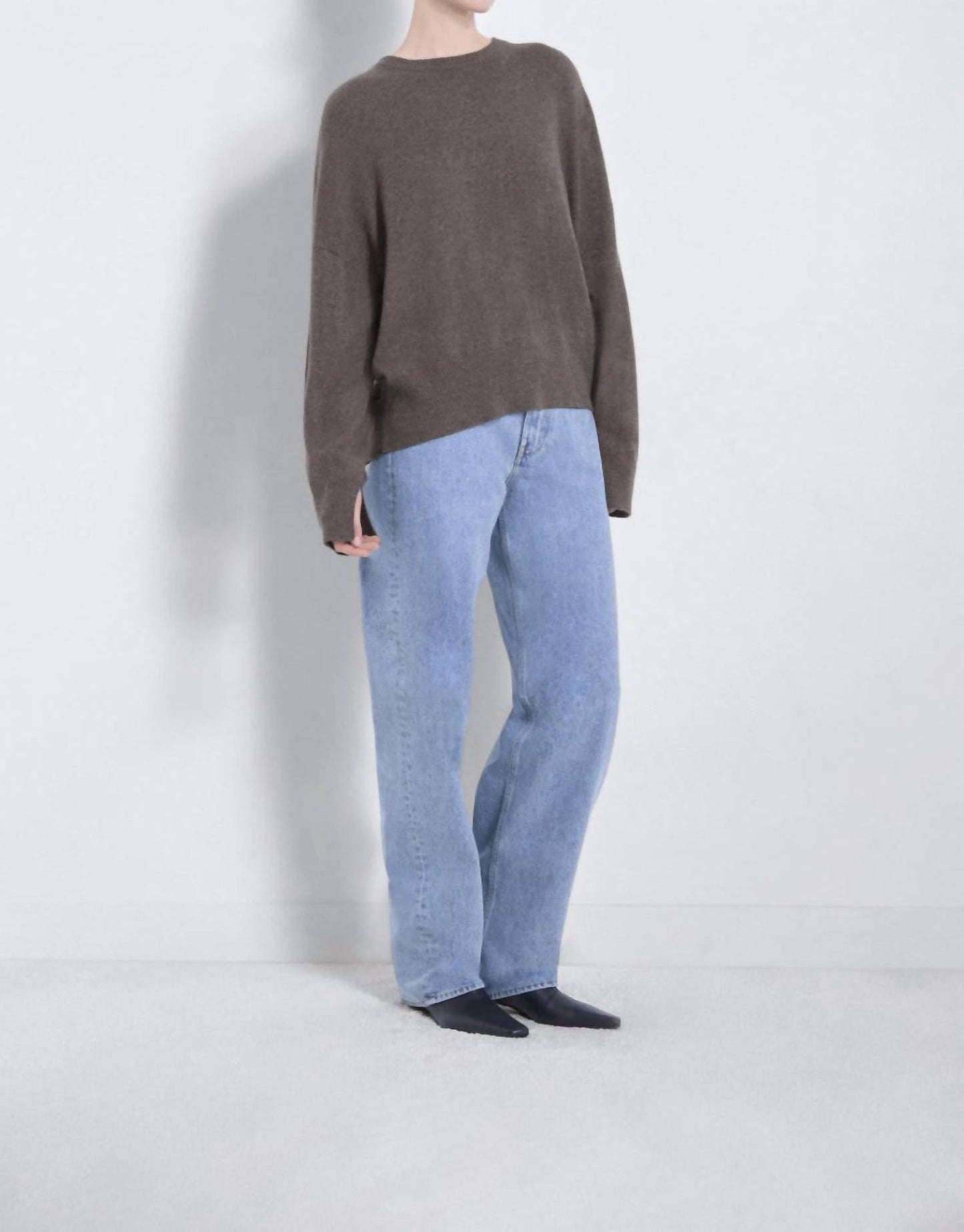 Loulou De Saison - Anaa Cashmere Long Sleeve Sweater