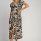 Umgee - Allison Floral Print Mini Dress