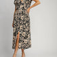 Umgee - Allison Floral Print Mini Dress