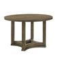 Parfield Weathered Round Dining Table - Oak