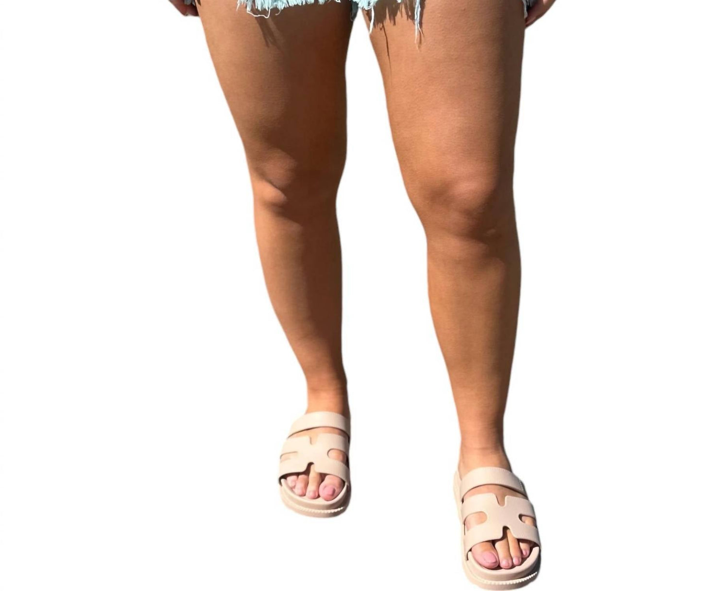 Risen - Sands of Time High Rise Distressed Shorts