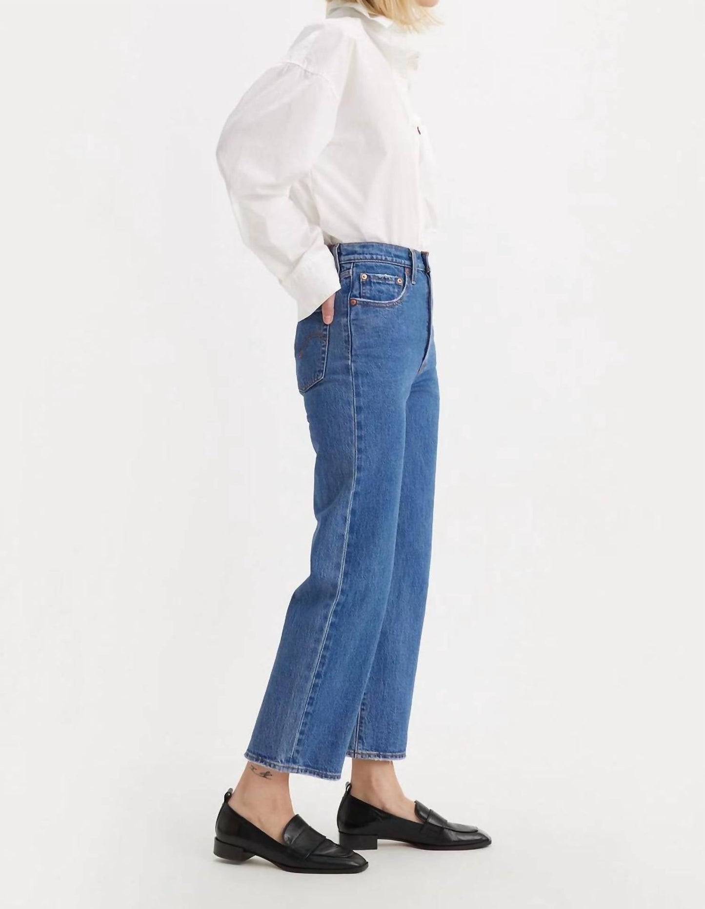Levi'S - Ribcage Straight Ankle Jeans