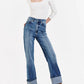 Dear John Denim - Holly Super High Rise Cuffed Straight Jeans