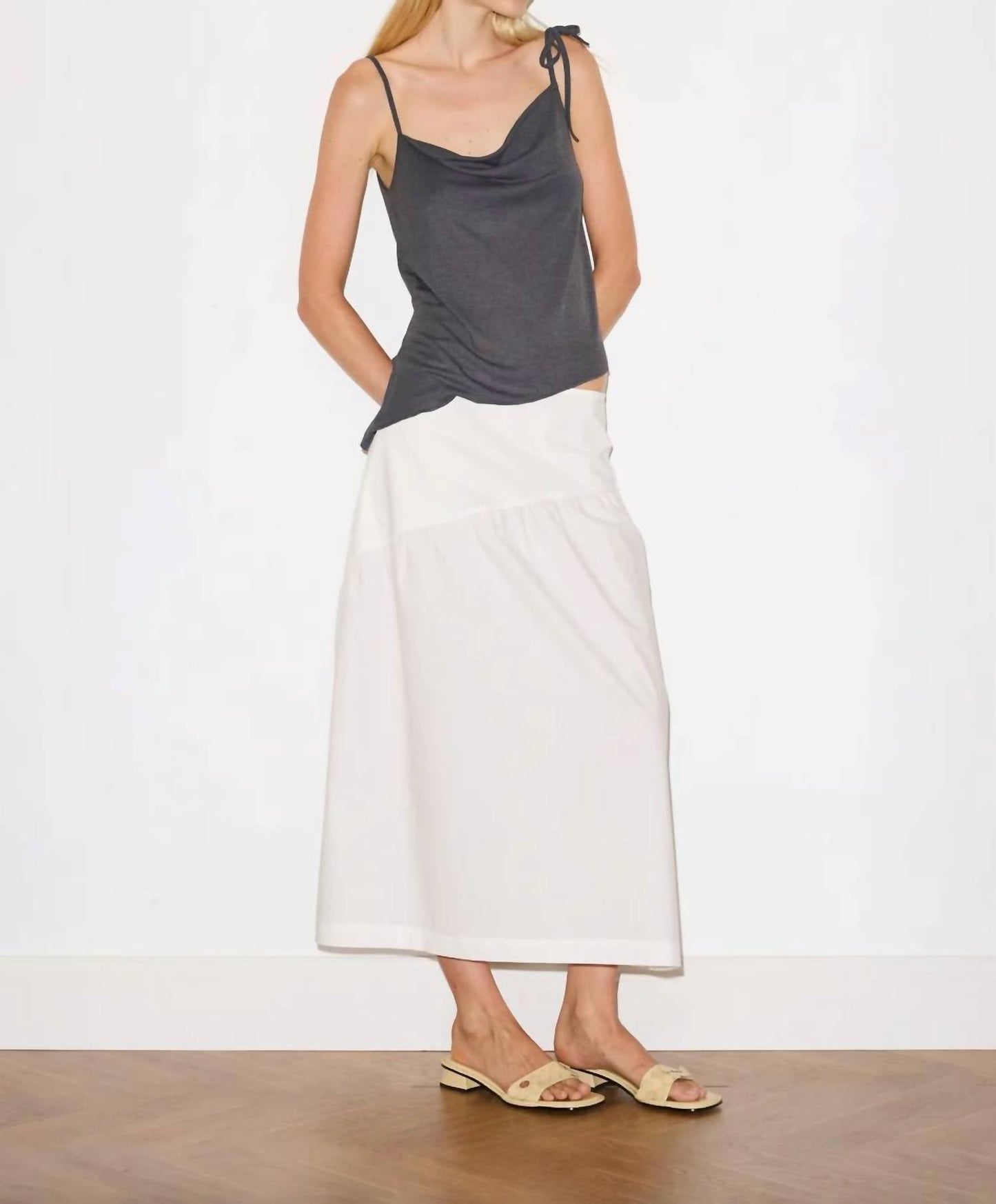 Deiji Studios - Split Scoopneck Top