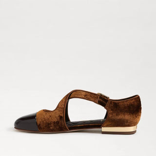 Sam Edelman - Sapatilhas Mary Jane Roxie com bico arredondado para mulheres