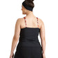 Always For Me - Plus Size Traycee Criss Cross Underwire Tankini Top