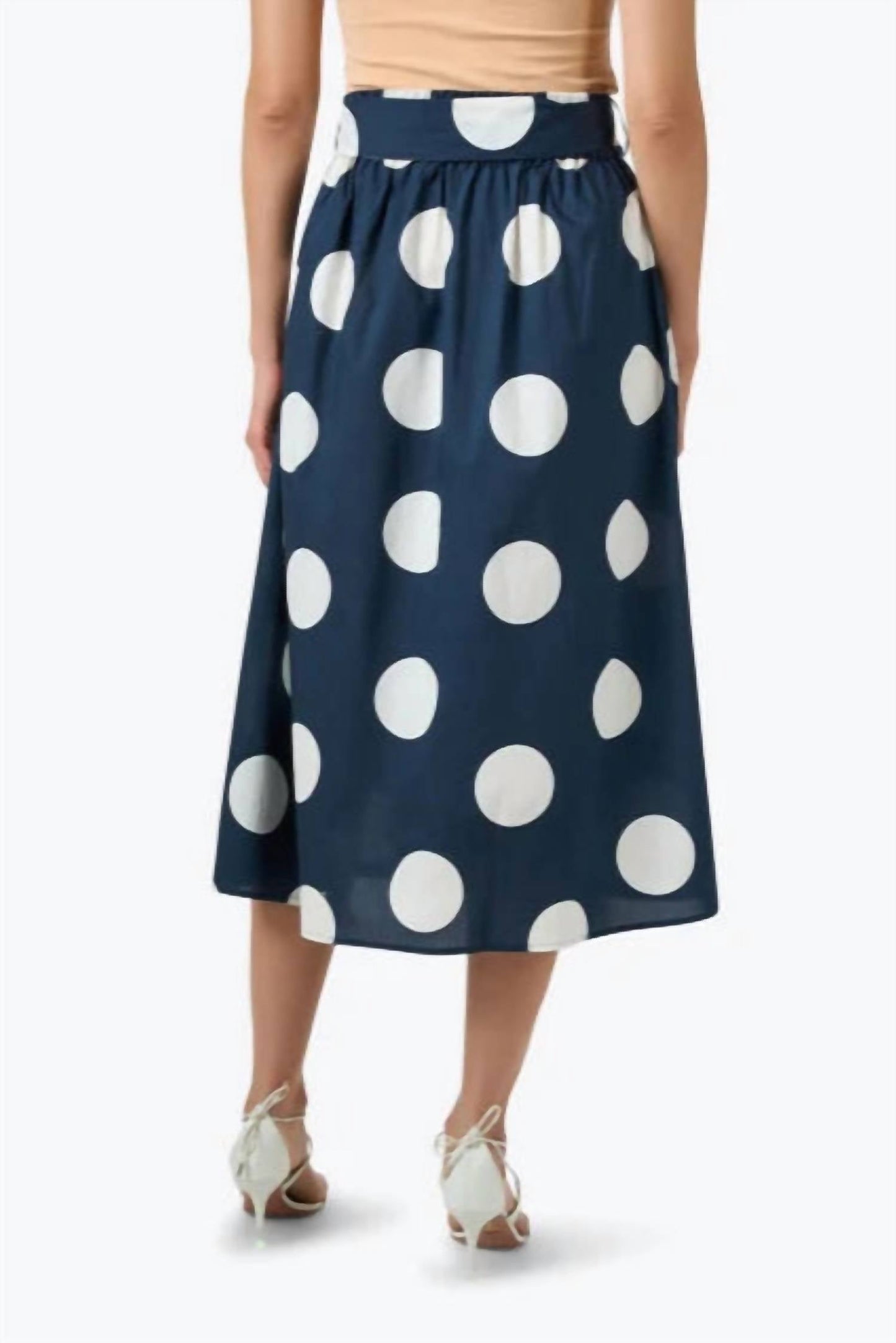 Elliott Lauren - Dot Com Pleated Skirt