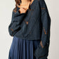 Free People - Hayley Boatneck Long Sleeve Sweater