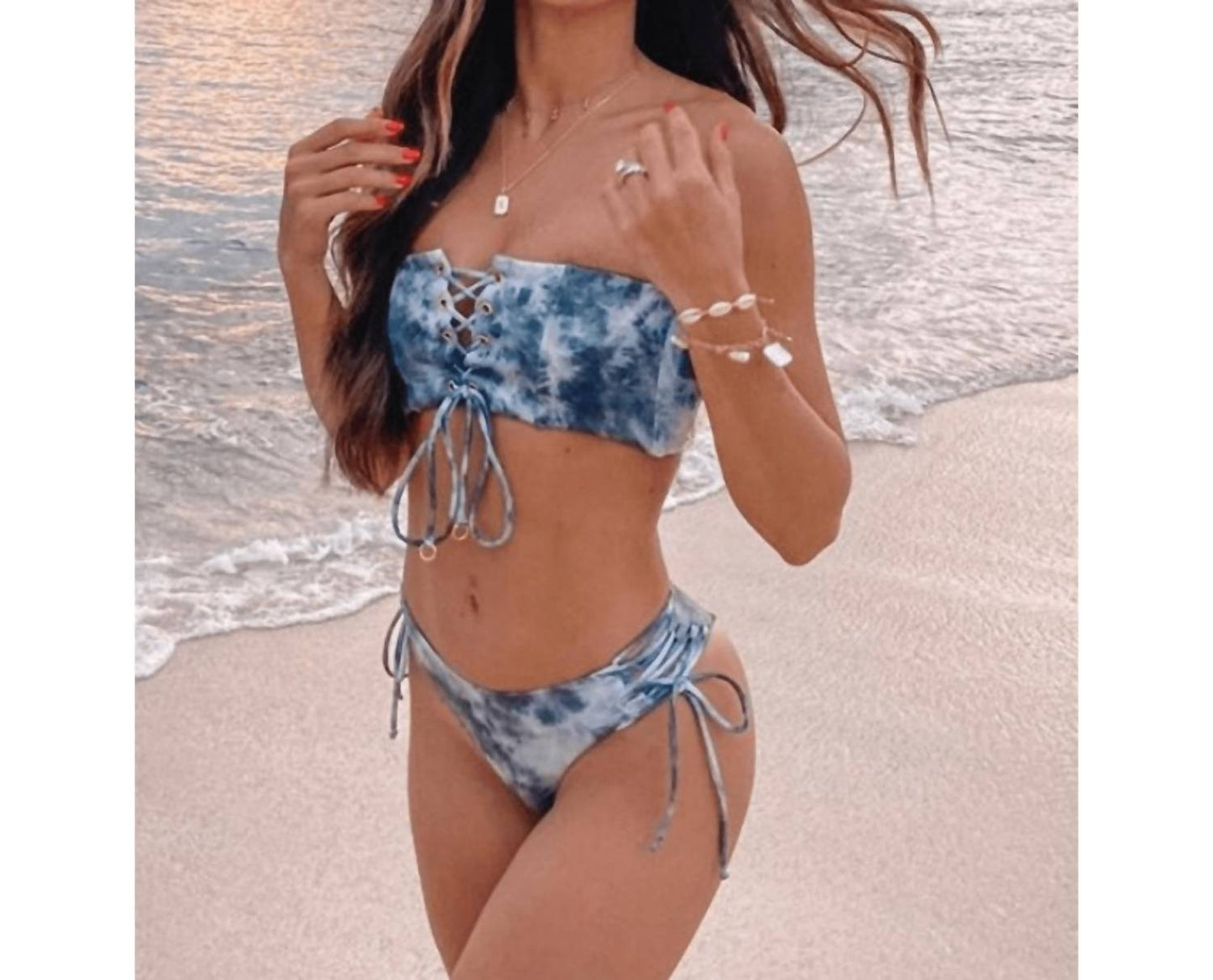 Soah - Women's Alba Tie Dye Bikini Bottom