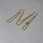 14k Yellow Gold Bead Chain 1.5mm