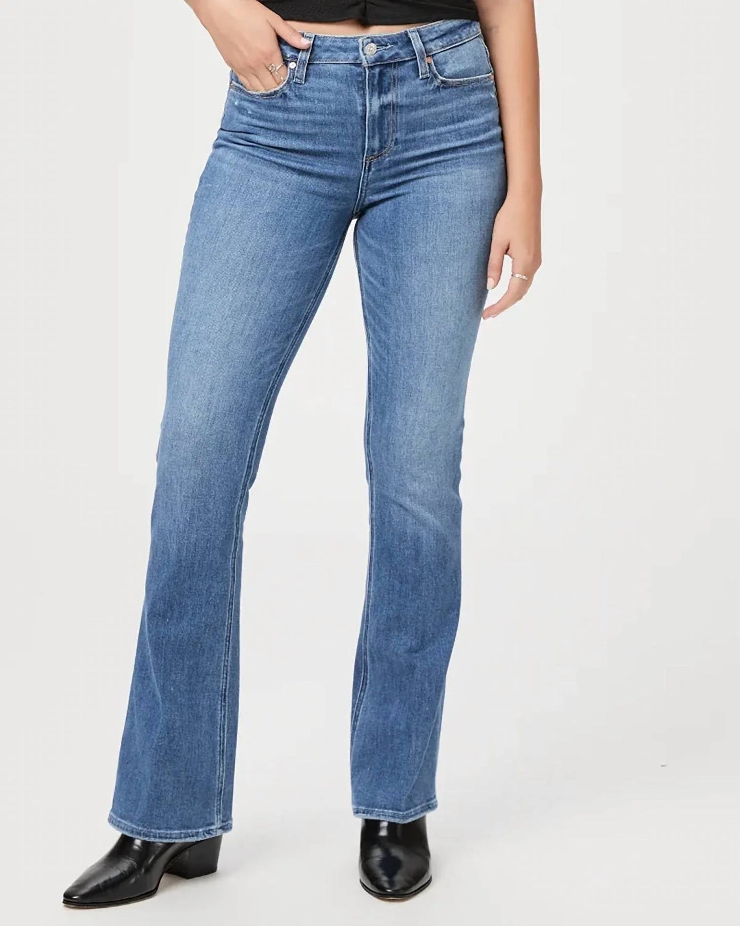 Paige - High Rise Lauren Canyon 32" Jean