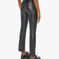 Mother - Insider Flood Vegan Leather Pant