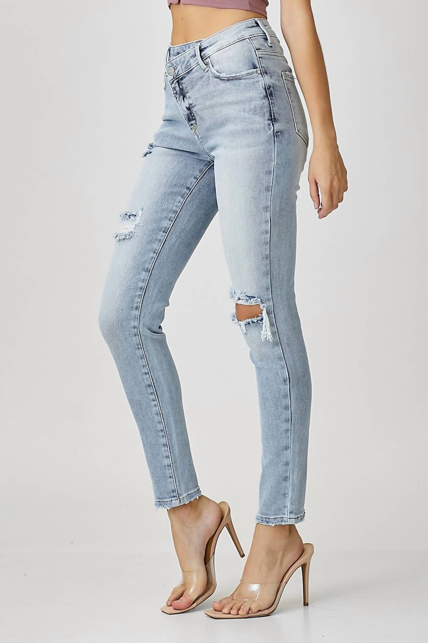Risen - Plus Size Crossover Relaxed Skinny