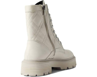 La Canadienne - Women's Yasmine Quilted Leather Lace Up Boots