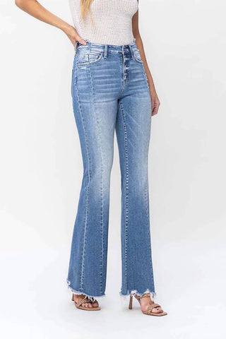 Flying Monkey - High Rise Panel Flare Jeans