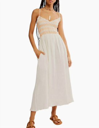 Free People - Vestido Midi Solid Sweet Nothings