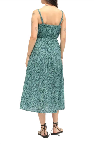 Electric &amp; Rose - Vestido de verão midi com estampa de amor-perfeito Quinn