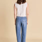 2.7 August Apparel - Julia Fringe Knit Top