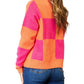 Double Take - Woven Right Checkered Cardigan