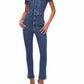 Good American - Women's Fit For Success Denim Jumpsuit
