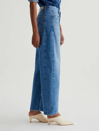 Ag Jeans - Calça Jeans Hattie de Cintura Alta com Perna Cano Alto