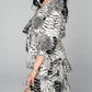 Buddylove - Sadie Tie Front Ruffled Dress