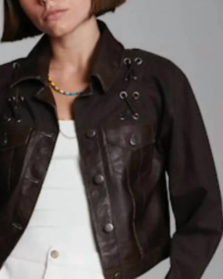 Lucchese - Jaqueta Hailey Twill Patina