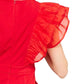Entro - Ruby Ruffle Sleeves Romper