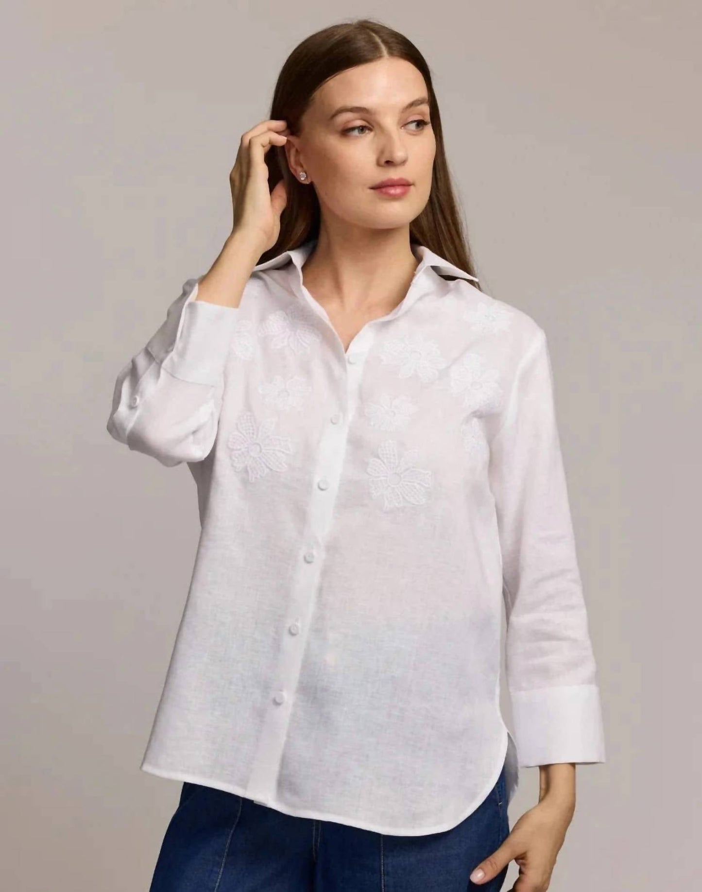 Hinson Wu - Margot Embroidered Shirt