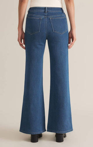 Z Supply - Calça Jeans Georgia Relaxed Leg