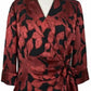 Alex Evenings - Women's Floral Wrap Top