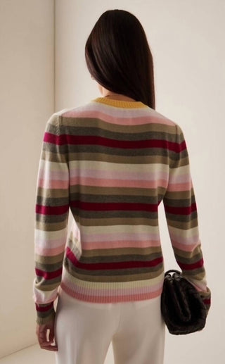 Barrie - Striped Cashmere Jumper