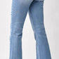 Risen - Women's High Ride Vintage Frayed Hem Bootcut Jeans