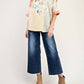 Easel - Flower Applique Patchwork Top
