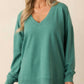 Z Supply - Modern V-neck Weekender Sweatshirt