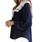 Entro - Bell Sleeve Crochet Top