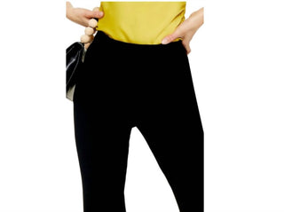 Topshop - Calça social preta reta estilo cigarro até o tornozelo