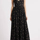 Lulus - Luisa Floral Bustier Cocktail Dress