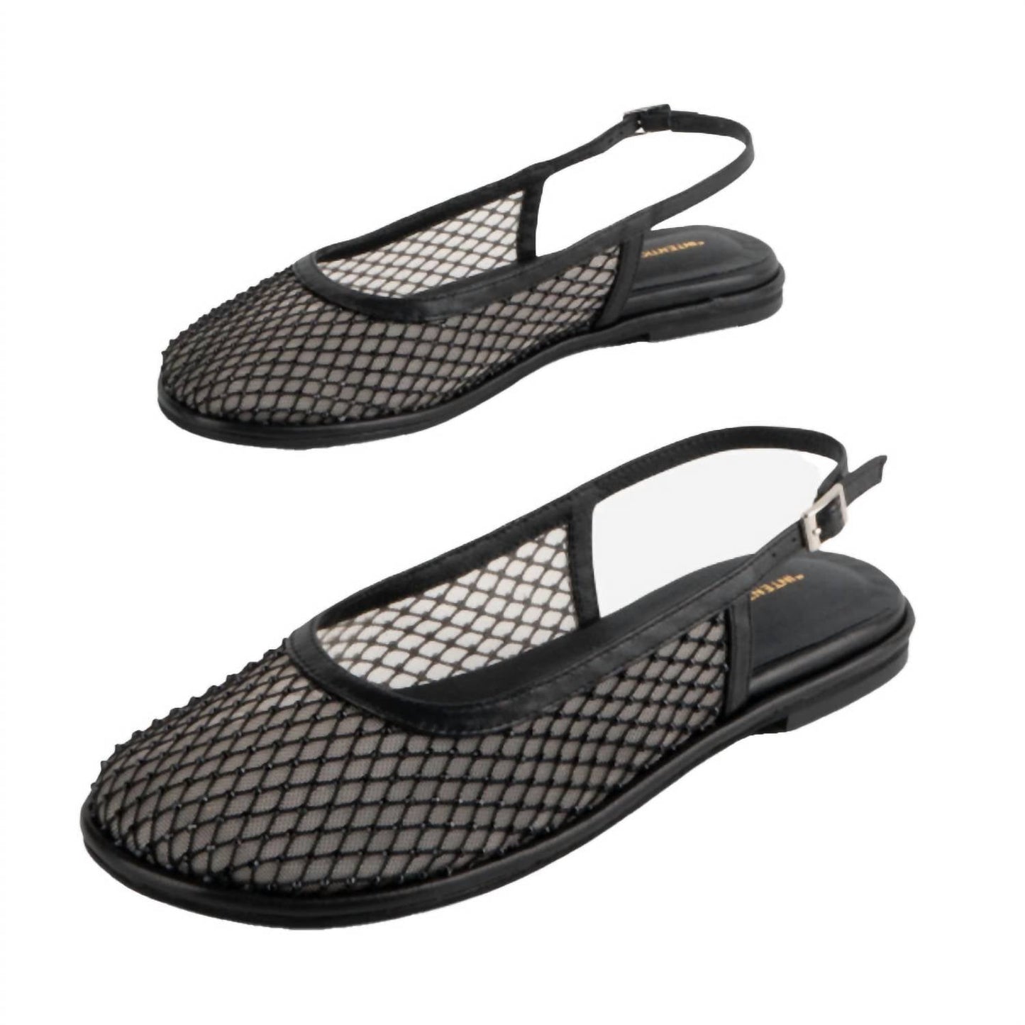 Intentionally Blank - Women Anna Mesh Slingback Ballet Flat