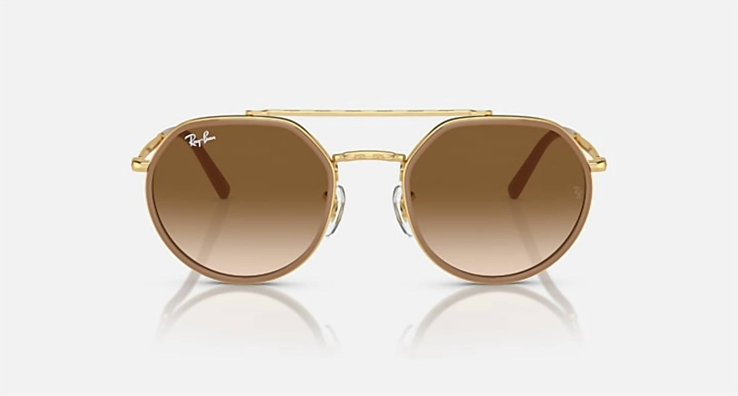 Ray Ban - Irregular Non Polarized Sunglasses Rb3765 - 001 - 51