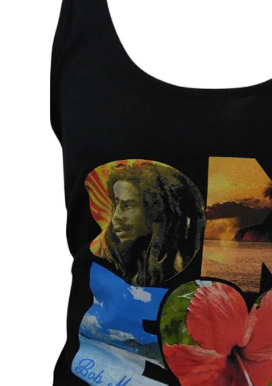 Bob Marley - Teen's One Heart Juniors Tank Top