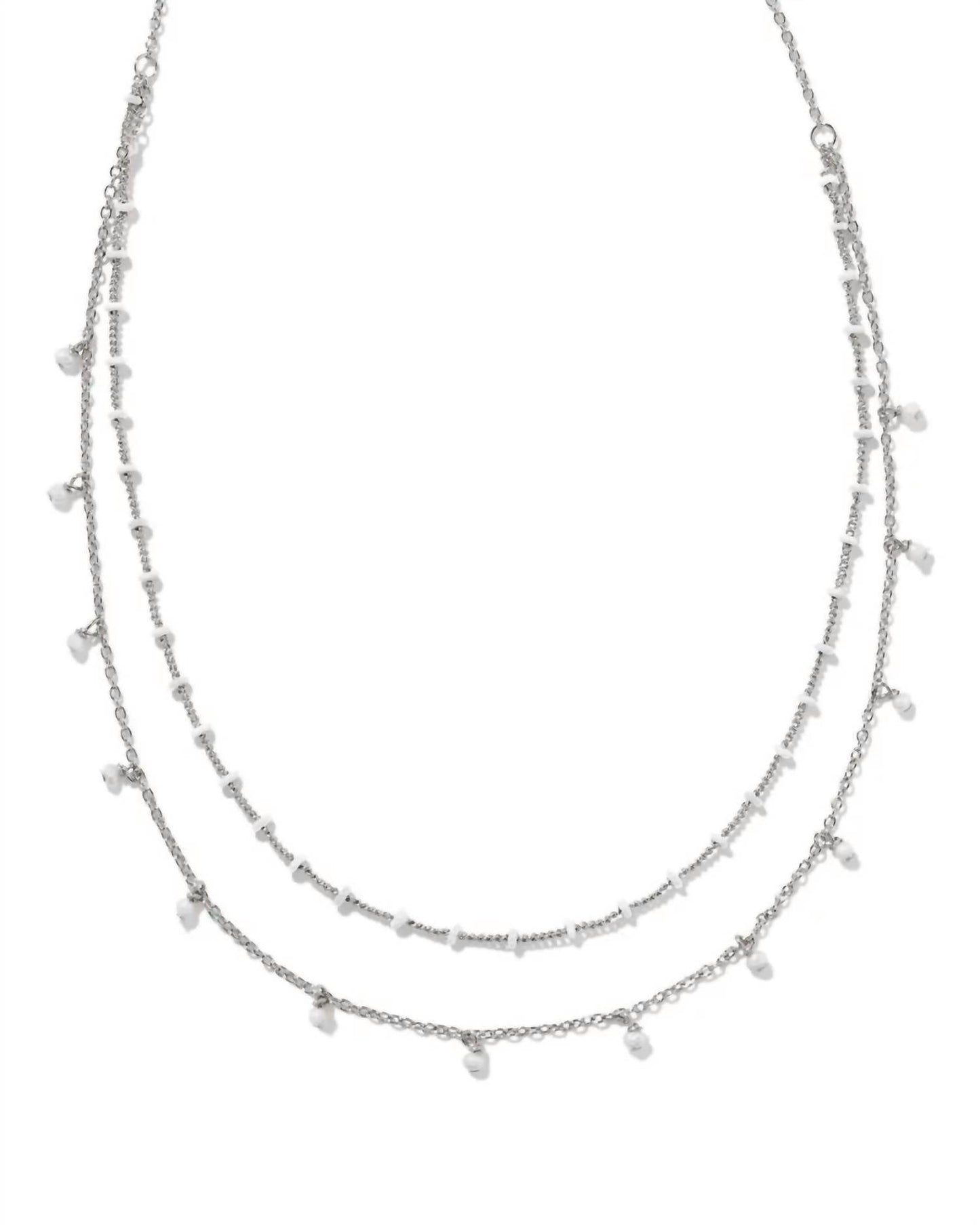 Kendra Scott - Eve Silver Multi Strand Necklace