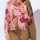 Habitat - Decoupage Floral Stepped Hem Tee