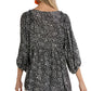 Umgee - Babydoll Keyhole Blouse